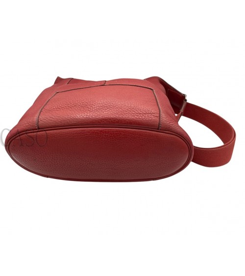 HERMES GOOD NEWS PELLE HERMES ROUGE GRENAT