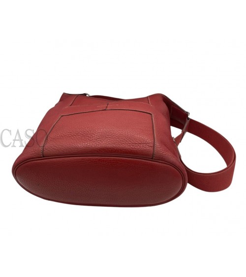HERMES GOOD NEWS PELLE HERMES ROUGE GRENAT