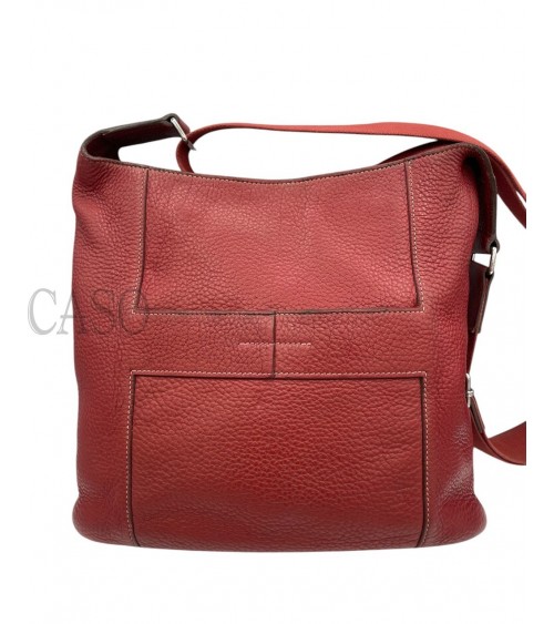HERMES GOOD NEWS PELLE HERMES ROUGE GRENAT