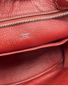 HERMES GOOD NEWS PELLE HERMES ROUGE GRENAT