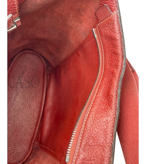 HERMES GOOD NEWS PELLE HERMES ROUGE GRENAT