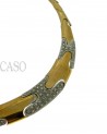 YELLOW GOLD NECKLACE WITH DIAMONDS
