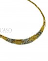 YELLOW GOLD NECKLACE WITH DIAMONDS