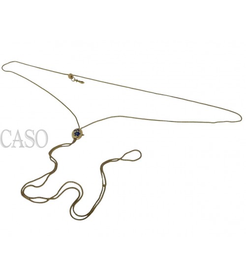 ANTICO SALISCENDI IN ORO CON SMALTI