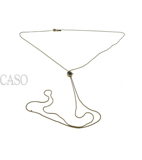 ANTICO SALISCENDI IN ORO CON SMALTI