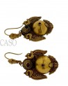 ORECCHINI ANTICHI INDIANI IN ORO