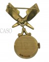 SPILLA OROLOGIO VINTAGE IN ORO E SMALTO