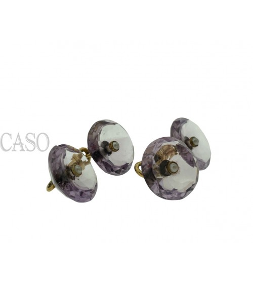 GEMELLI DA POLSO DI AMETISTE