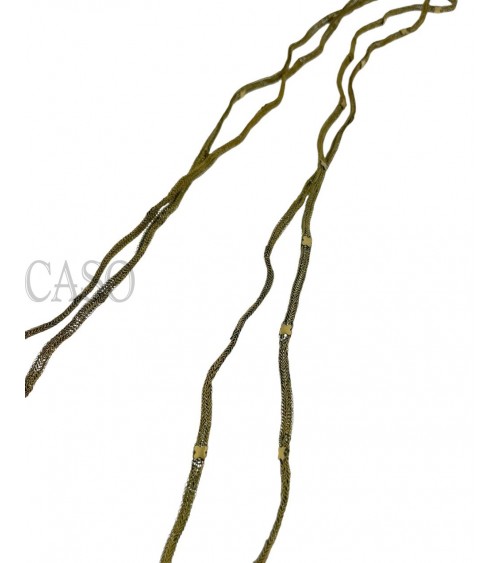 ANTIQUE GOLD LONG LACE