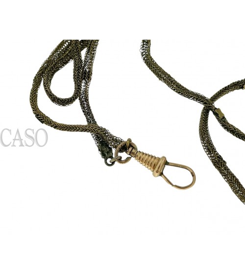 ANTIQUE GOLD LONG LACE