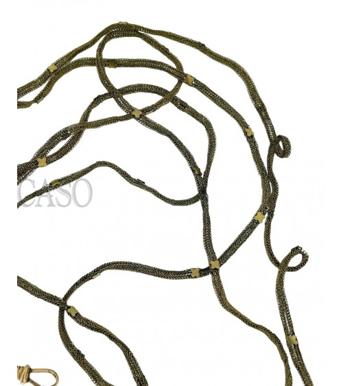 ANTIQUE GOLD LONG LACE