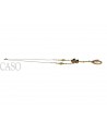 GIROCOLLO VINTAGE CON PENDENTE BRILLANTI E ZAFFIRI