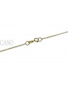 GIROCOLLO VINTAGE CON PENDENTE BRILLANTI E ZAFFIRI