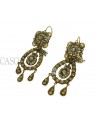 ORECCHINI ANTICHI CON MICRO PERLINE
