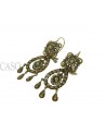 ORECCHINI ANTICHI CON MICRO PERLINE