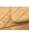 CHANEL VINTAGE MEDIA IN PELLE BEIGE CON BACHELITE