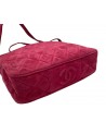 BORSA CHANEL MODELLO CAMERA IN SUEDE FRAGOLA