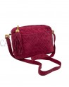 BORSA CHANEL MODELLO CAMERA IN SUEDE FRAGOLA