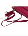 BORSA CHANEL MODELLO CAMERA IN SUEDE FRAGOLA