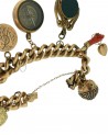 copy of ANTIQUE GOLD BRACELET WITH CHARMS