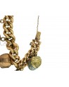 copy of ANTIQUE GOLD BRACELET WITH CHARMS
