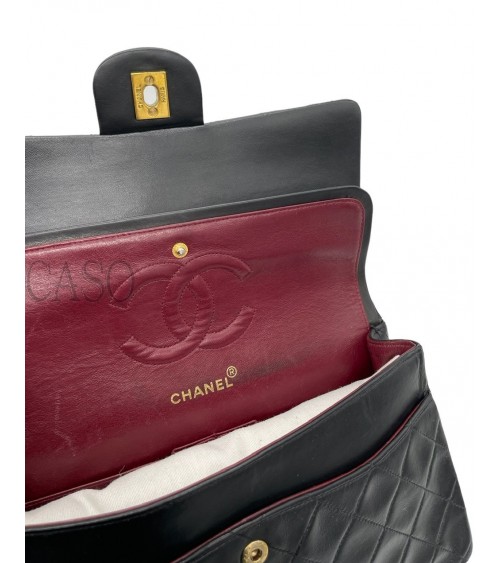 BORSA CHANEL VINTAGE MODELLO CLASSICO IN PELLE NERA