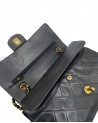 BORSA CHANEL VINTAGE MODELLO CLASSICO IN PELLE NERA