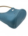 MANGIATOIA HERMES VINTAGE IN PELLE BLU CON FATTURA