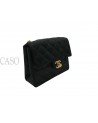 MINI SQUARE CHANEL VINTAGE IN SETA NERA