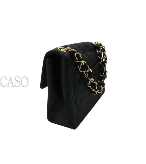 MINI SQUARE CHANEL VINTAGE IN SETA NERA