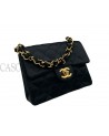 MINI SQUARE CHANEL VINTAGE IN SETA NERA