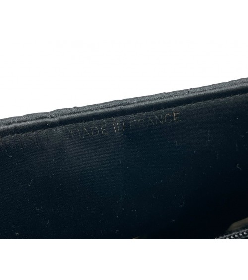 MINI SQUARE CHANEL VINTAGE IN SETA NERA