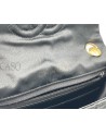 MINI SQUARE CHANEL VINTAGE IN SETA NERA