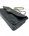 CHANEL VINTAGE LADY D IN PELLE NERA