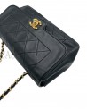 CHANEL VINTAGE LADY D IN PELLE NERA