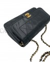 CHANEL VINTAGE LADY D IN PELLE NERA