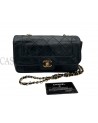CHANEL VINTAGE LADY D IN PELLE NERA