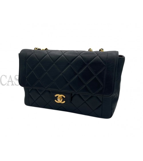CHANEL CLASSICA VINTAGE IN PELLE NERA