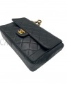 CHANEL CLASSICA VINTAGE IN PELLE NERA