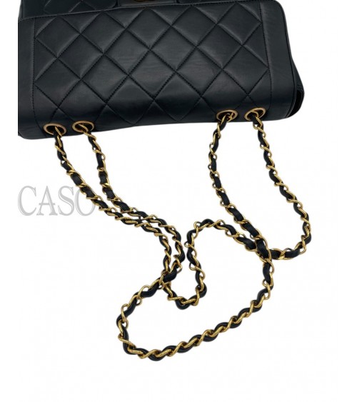 CHANEL CLASSICA VINTAGE IN PELLE NERA