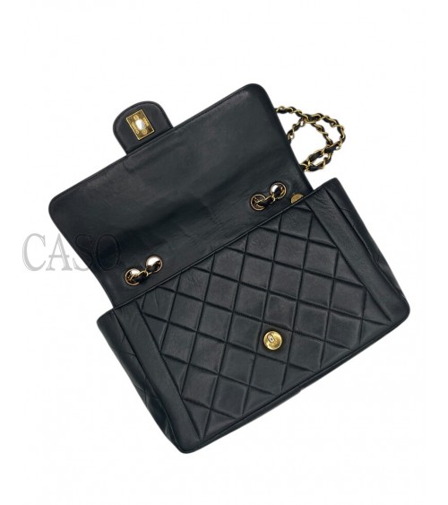 CHANEL CLASSICA VINTAGE IN PELLE NERA