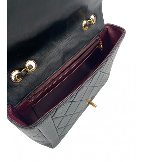 CHANEL CLASSICA VINTAGE IN PELLE NERA