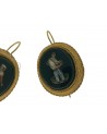 ORECCHINI ANTICHI CON MICROMOSAICO