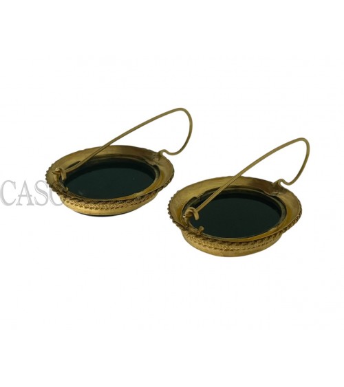 ORECCHINI ANTICHI CON MICROMOSAICO