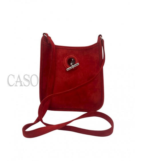 HERMES MINI VESPA IN PELLE SCAMOSCIATA