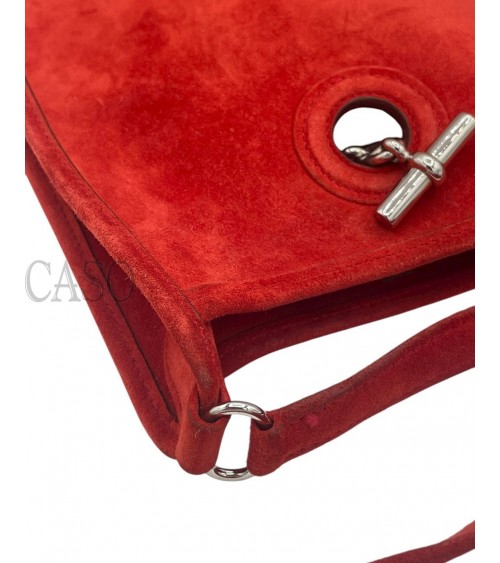 HERMES MINI VESPA IN PELLE SCAMOSCIATA