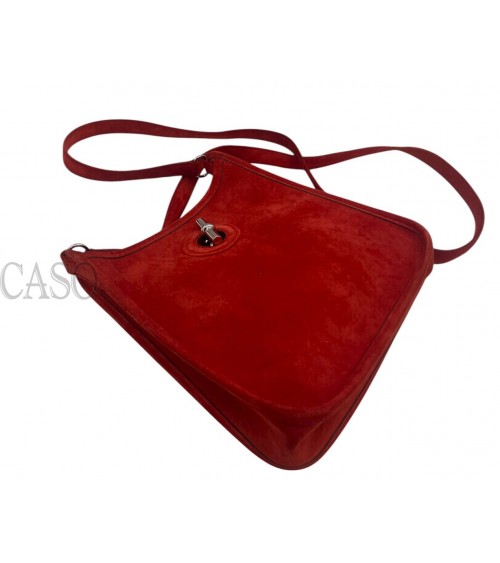 HERMES MINI VESPA IN PELLE SCAMOSCIATA