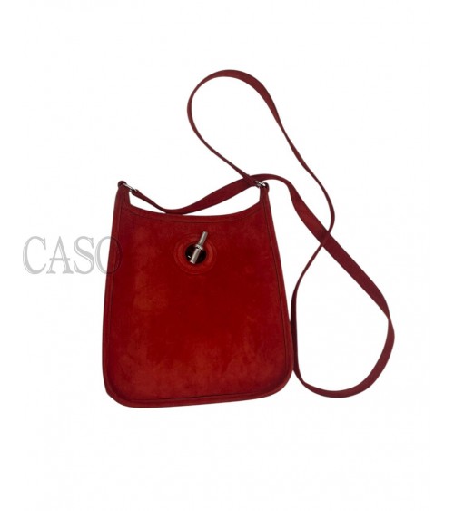 HERMES MINI VESPA IN PELLE SCAMOSCIATA