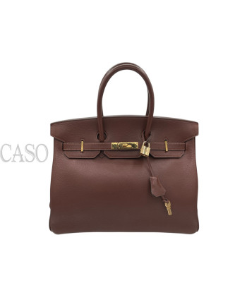 BIRKIN 35 IN PELLE MARRONE