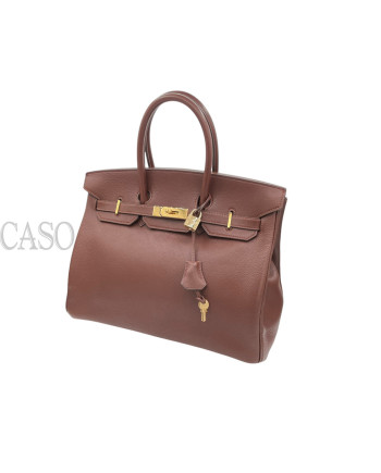 BIRKIN 35 IN PELLE MARRONE
